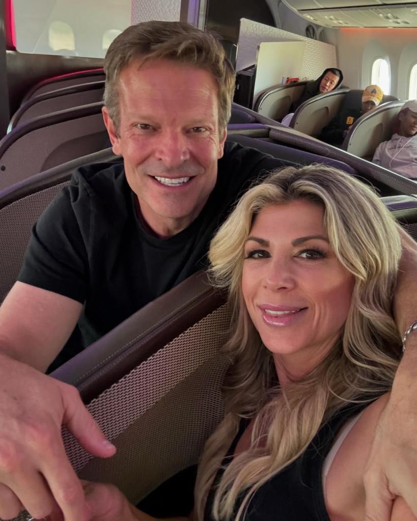 A selfie of Alexis Bellino and John Janssen