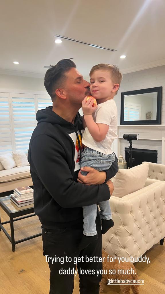 Jax Taylor with his son Cruz