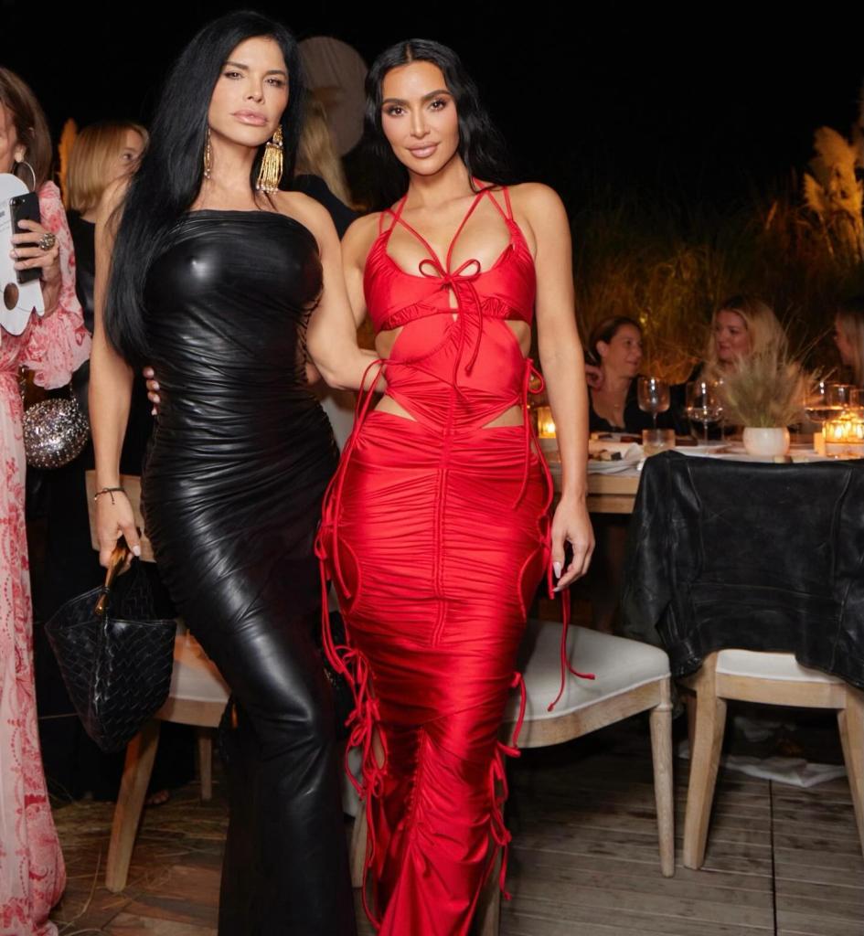 Lauren Sanchez and Kim Kardashian