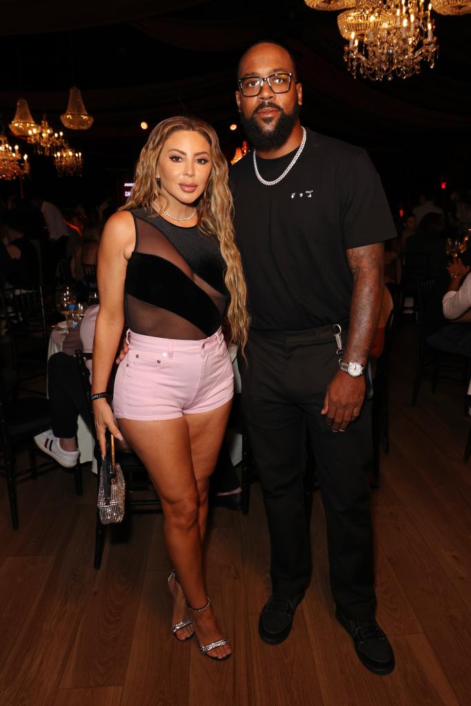 Marcus Jordan and Larsa Pippen in May 2023. 