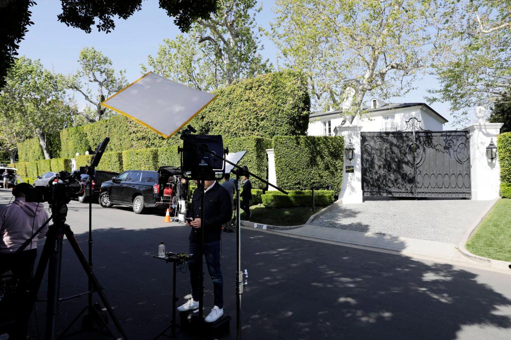 Sean Combs' Los Angeles home.