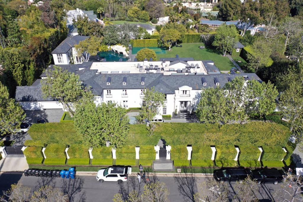 Sean Combs' Los Angeles home.