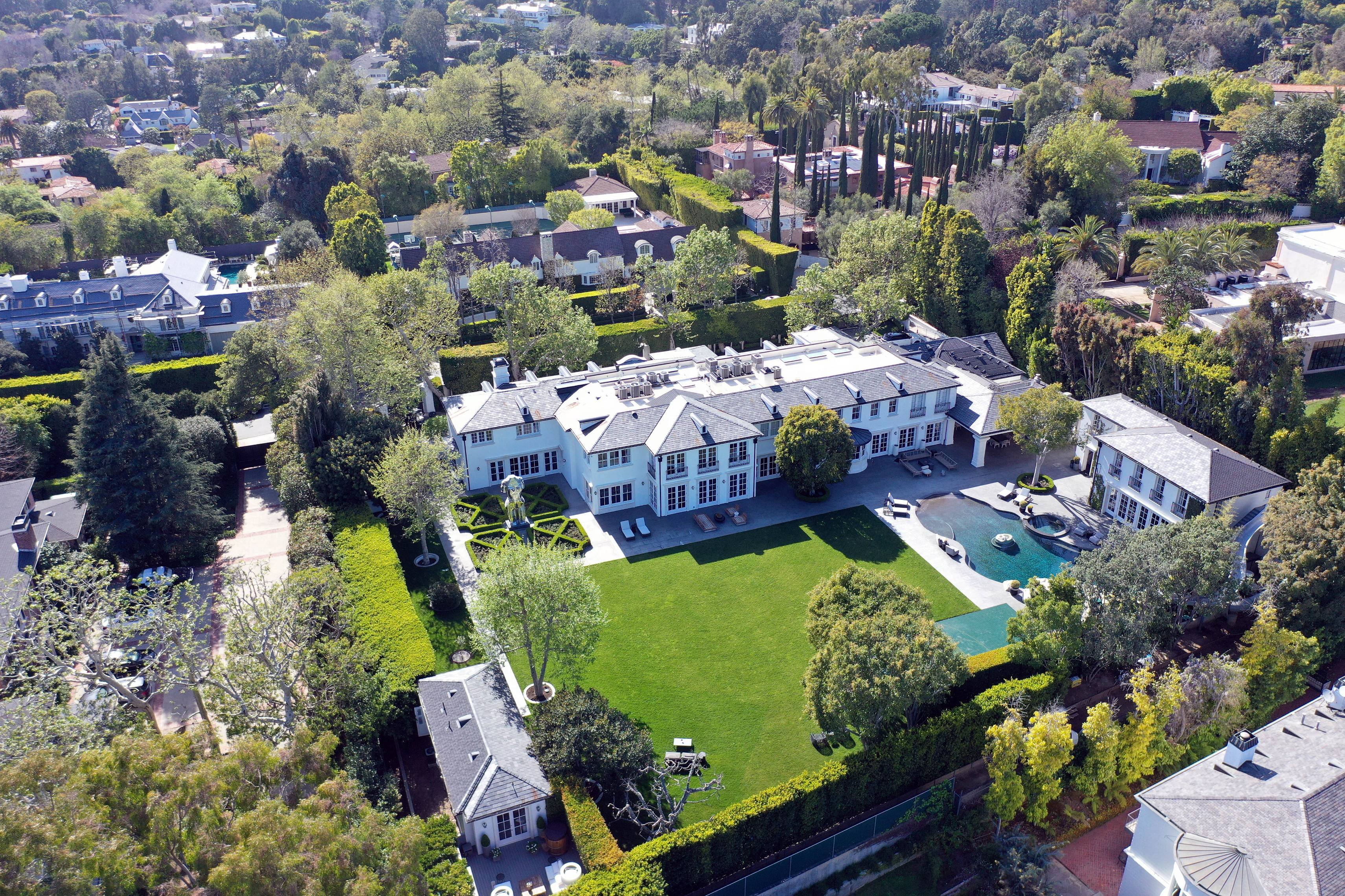 Sean Combs' Los Angeles home.