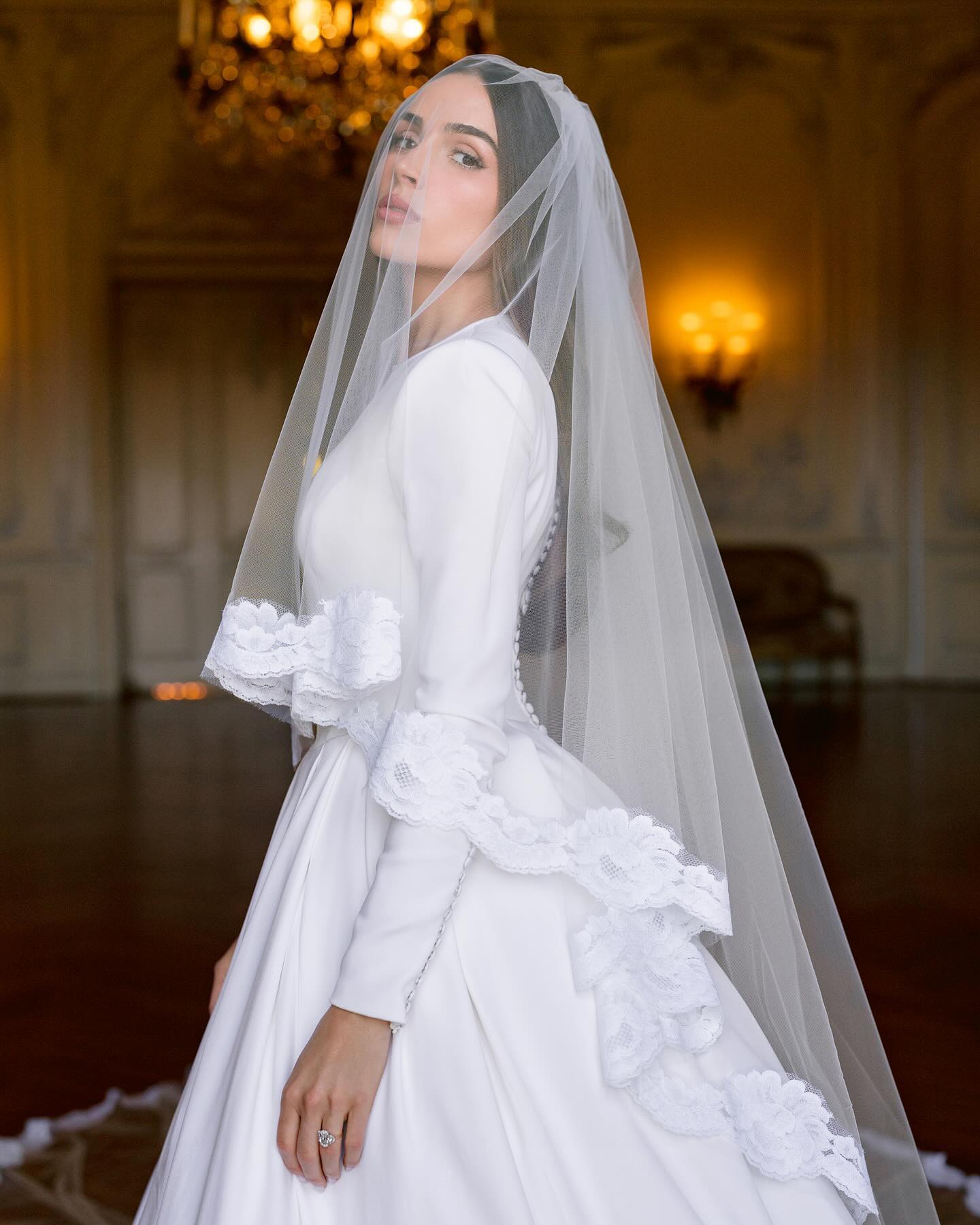 Olivia Culpo on her wedding day.