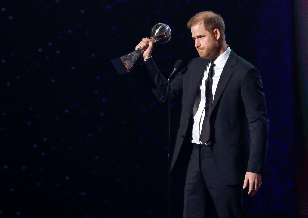 Prince Harry at the 2024 ESPY Awards