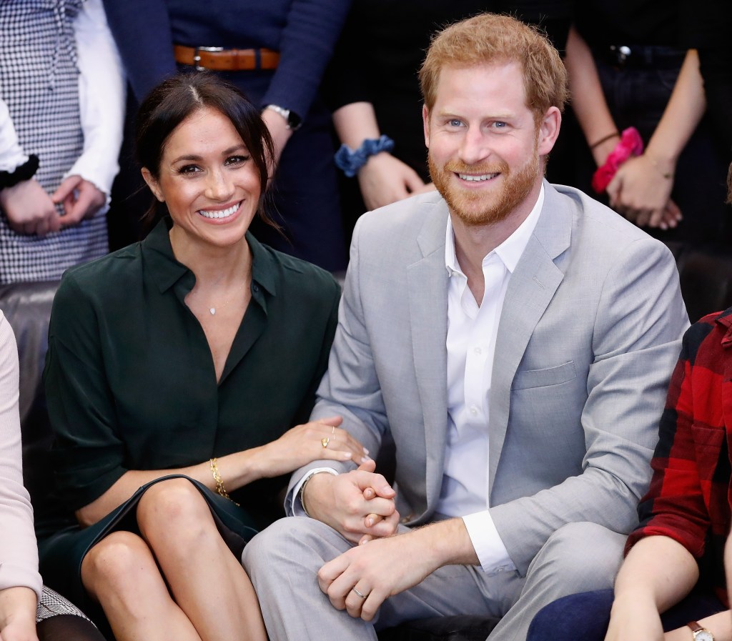 Prince Harry and Meghan Markle in the UK. 