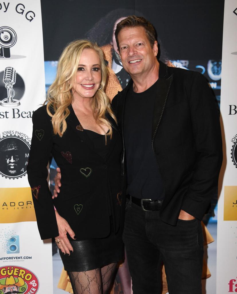 Shannon Beador and John Janssen posing together