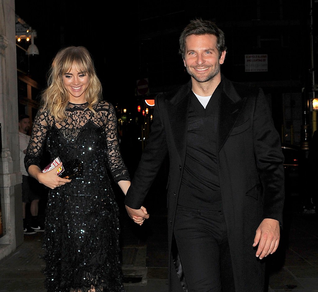 Suki Waterhouse and Bradley Cooper