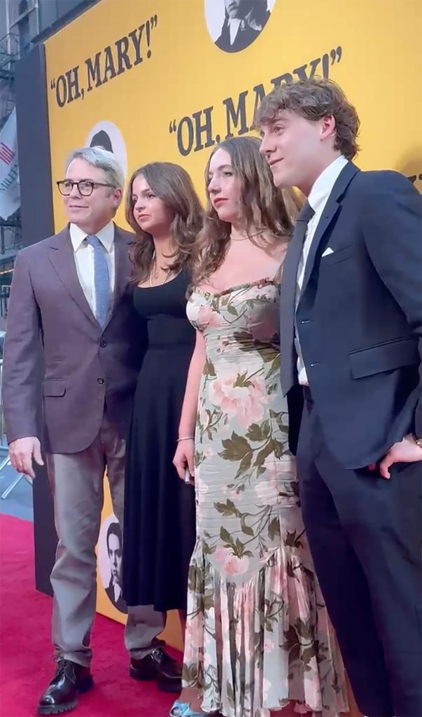 Matthew Broderick and his kids.