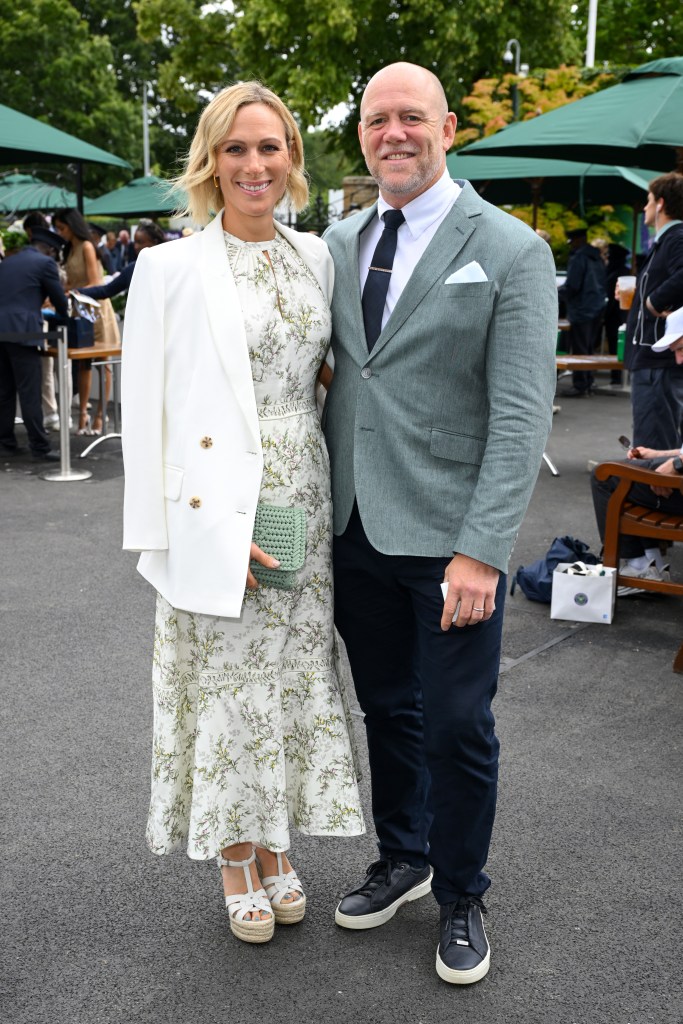 Zara and Mike Tindall