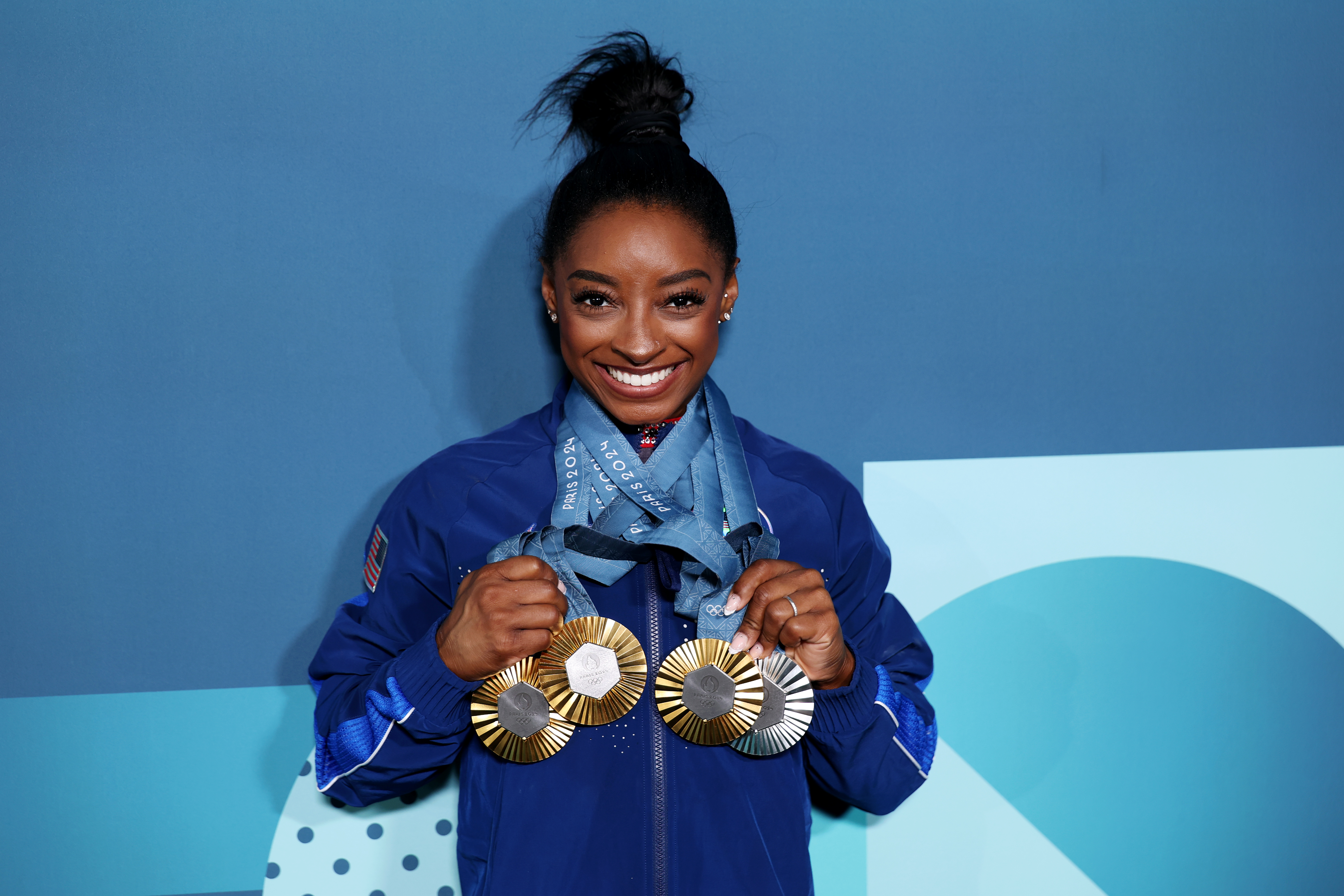 Simone Biles at the 2024 Paris Olympics