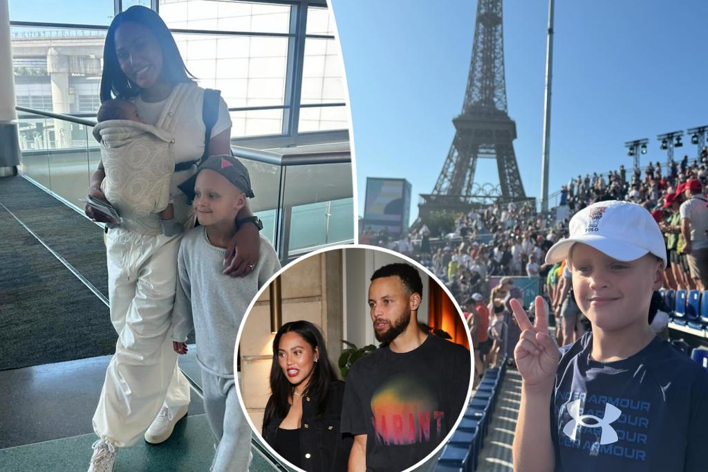 Ayesha Curry gives glimpse of ‘incredible’ Paris Olympics trip with her sons after confrontation with police