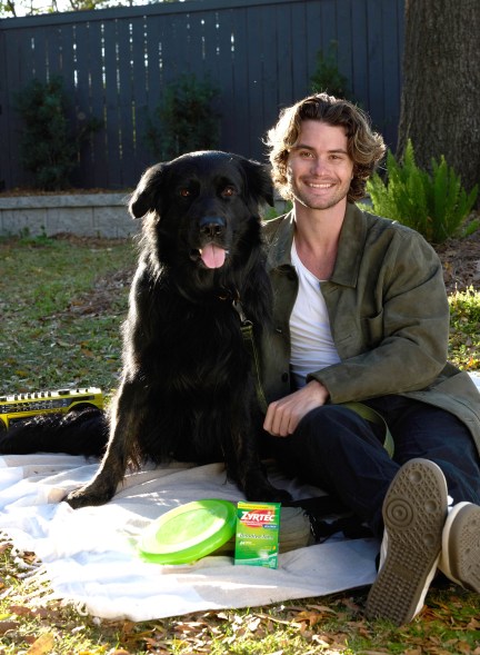 Chase Stokes Enjoys Time With Dog Milo Thanks To ZYRTEC