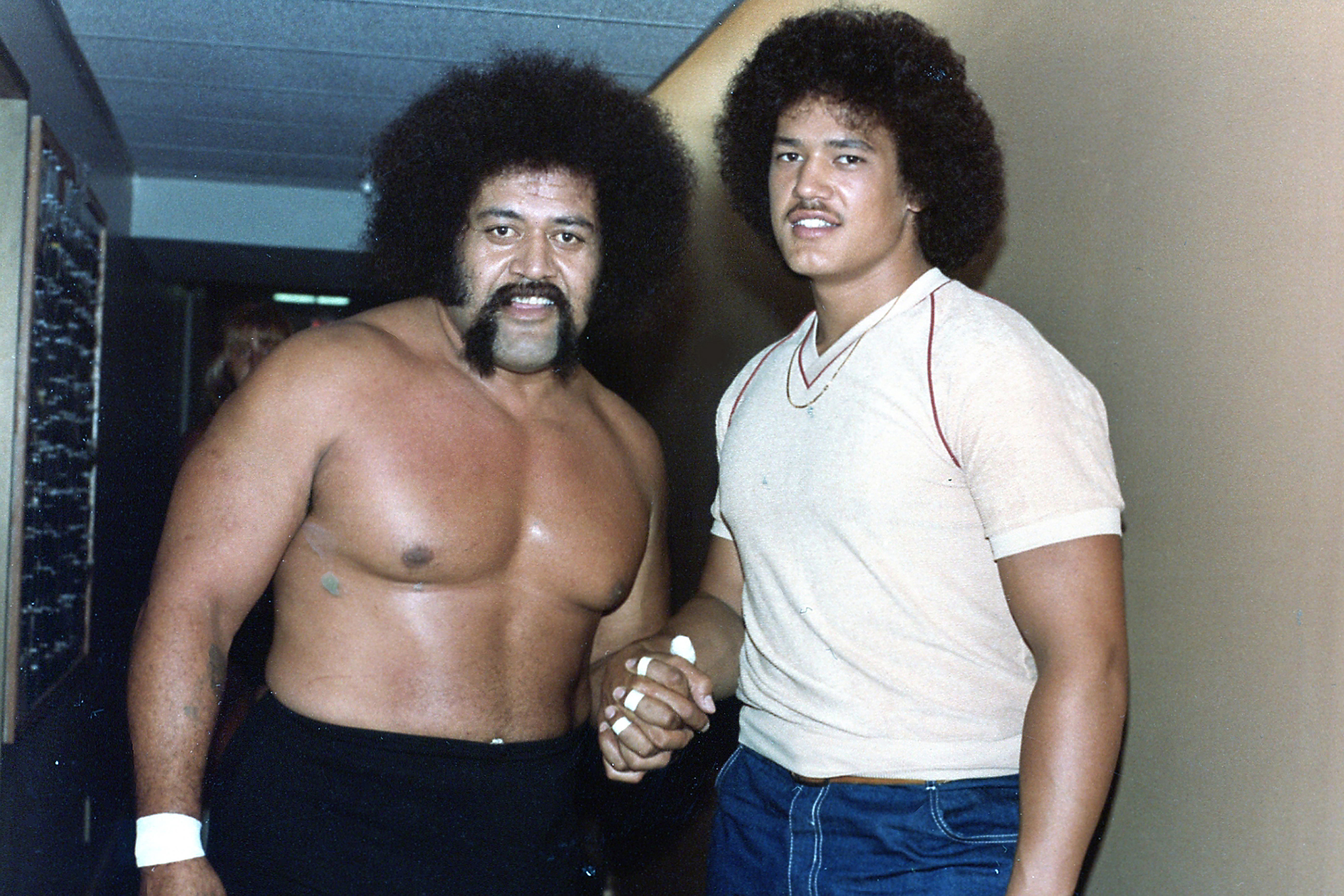 Afa Anoa'i and Samu Anoa'i