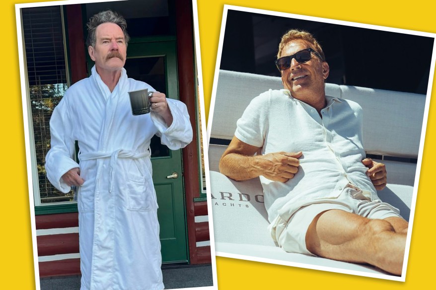 Best star snaps of the week: Take a break with Bryan Cranston, Kevin Costner & more