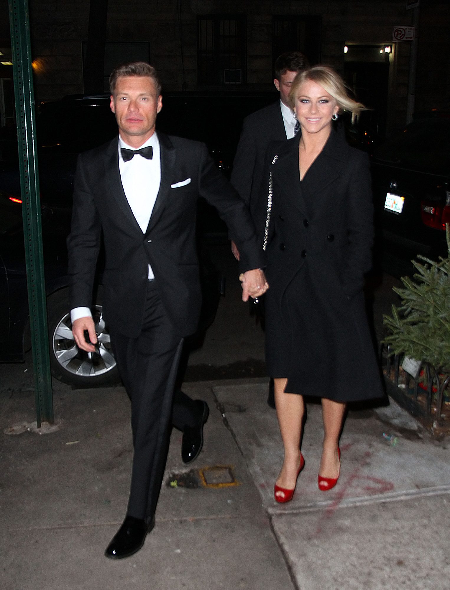 Ryan Seacrest and Julianne Hough pictured in NYC.