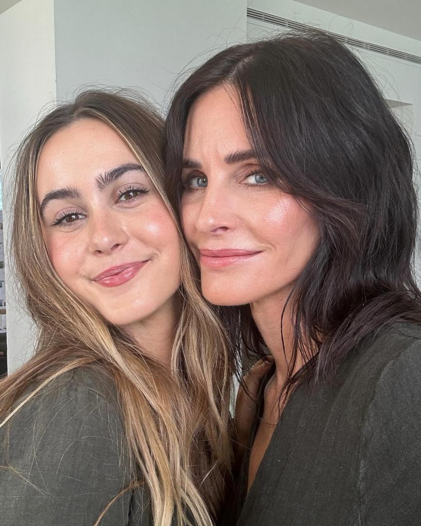 Coco Arquette and Courtney Cox