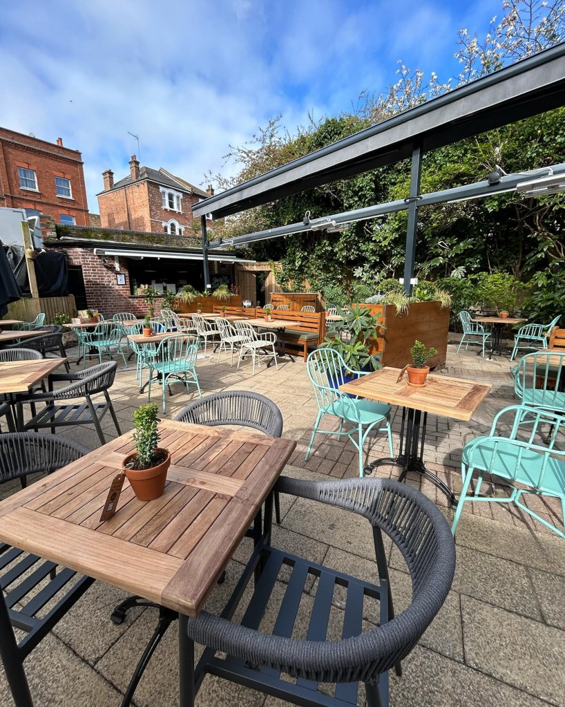 The Garden Gate Pub.