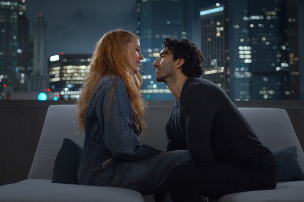 Justin Baldoni and Blake Lively film "It Ends With Us"