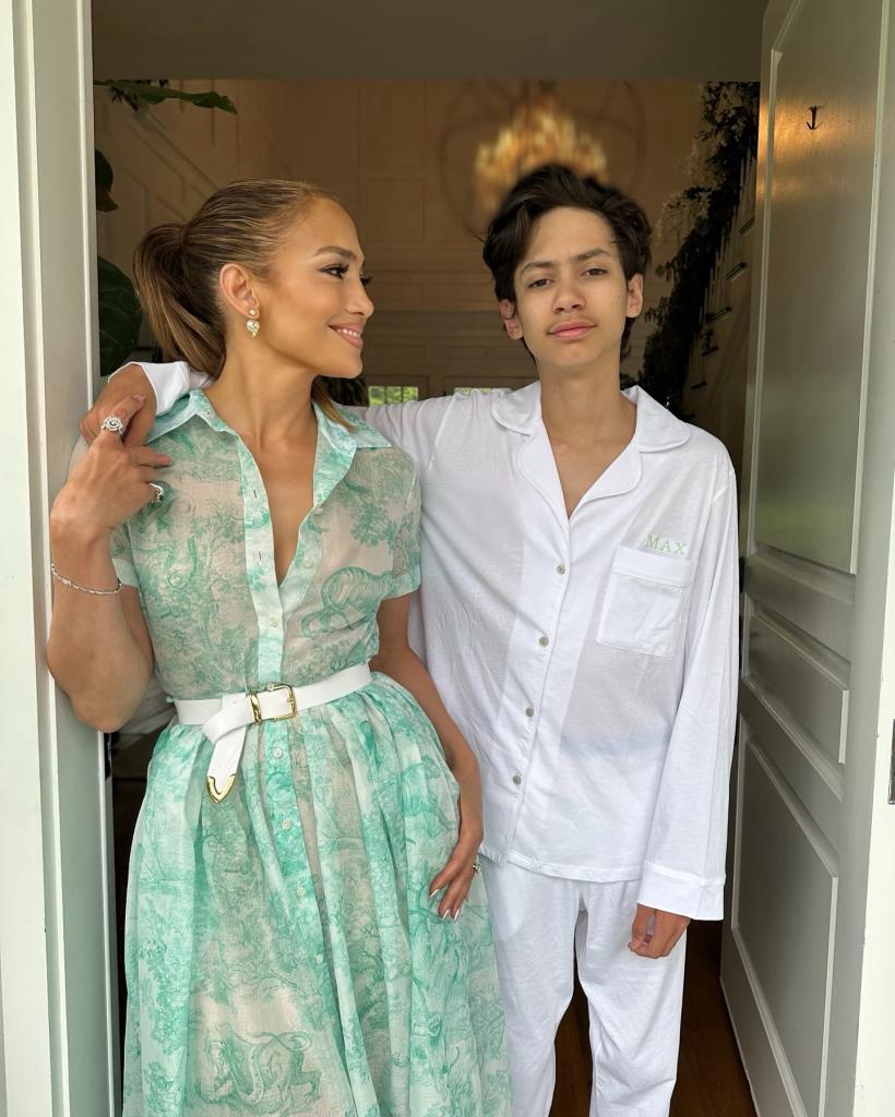 Jennifer Lopez and Max 