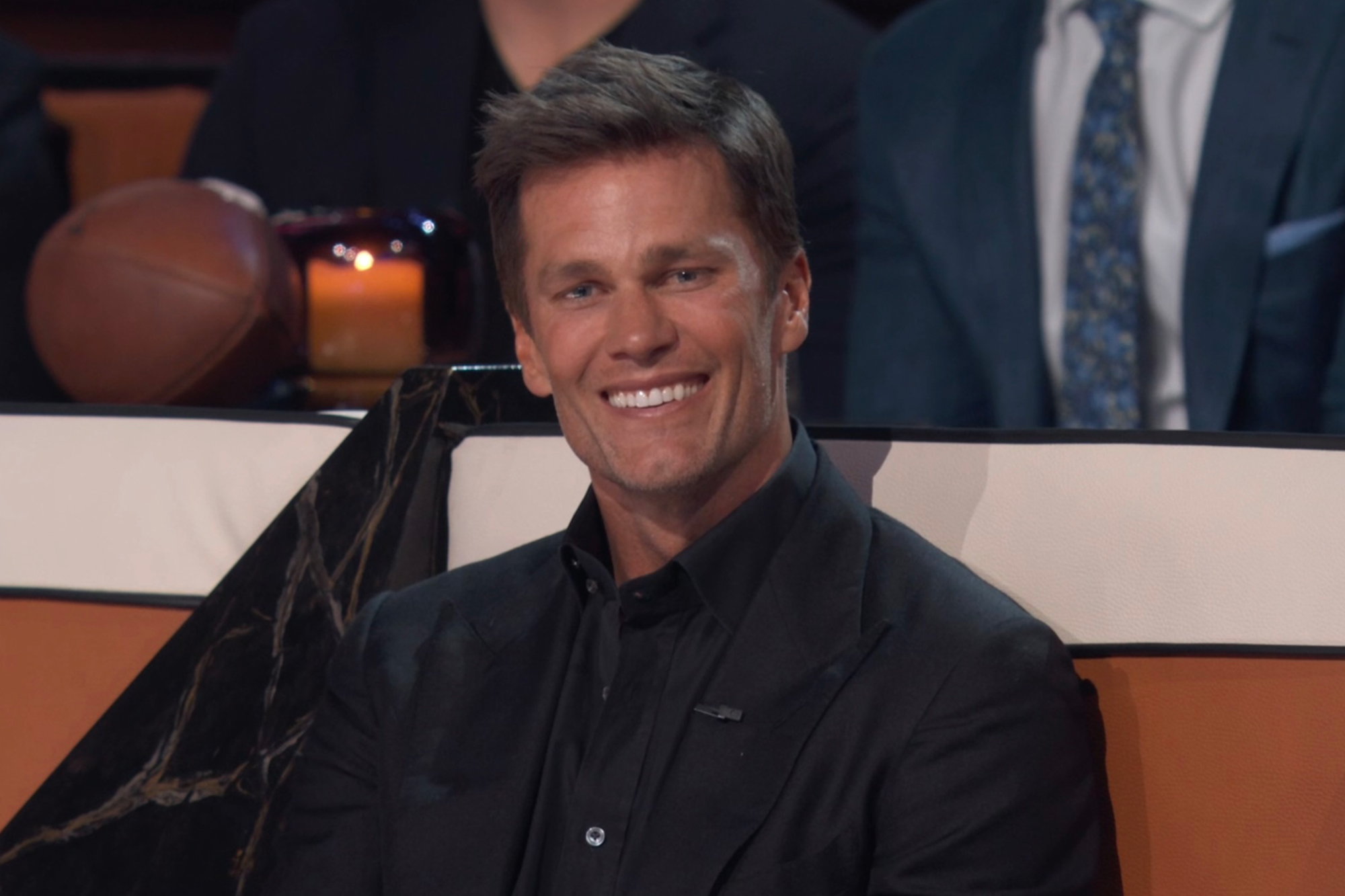 Tom Brady at his Netflix roast.