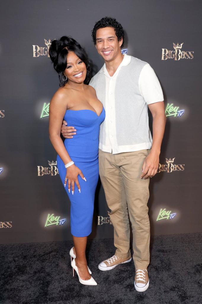 Keke Palmer and Darius Jackson at the GRAMMY Museum in May 2023.