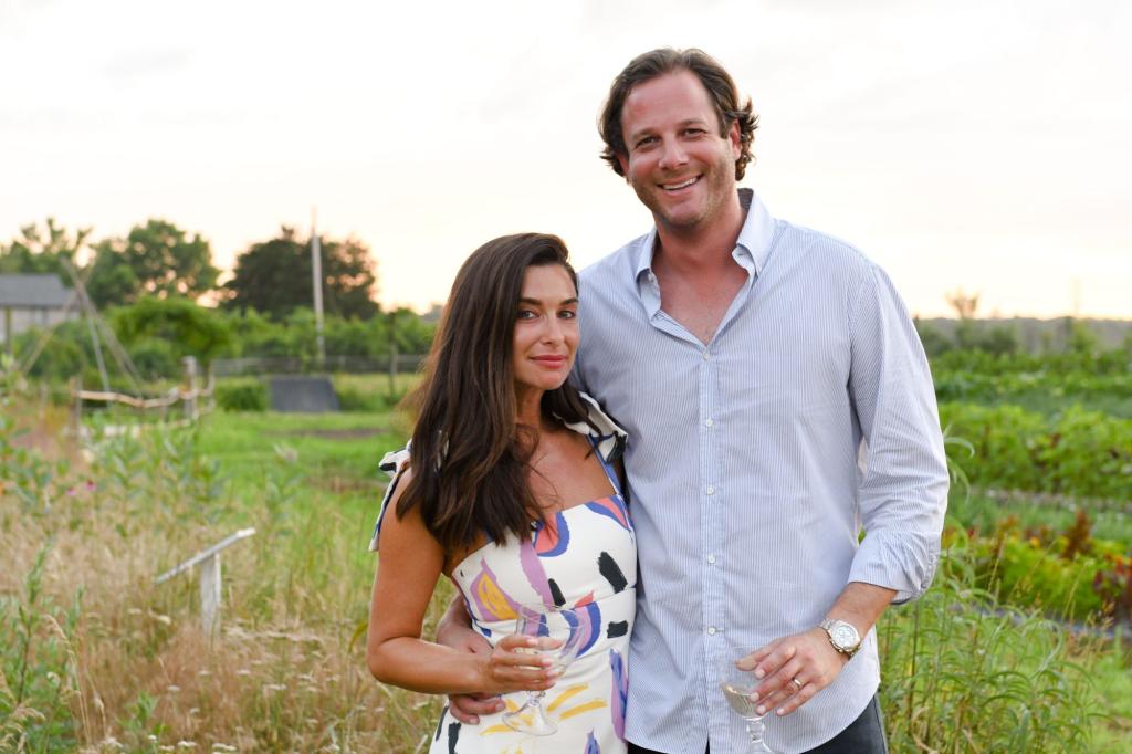 Candice Miller, Brandon Miller at Daily Harvest Hosts Intimate Dinner in Amagansett, NY