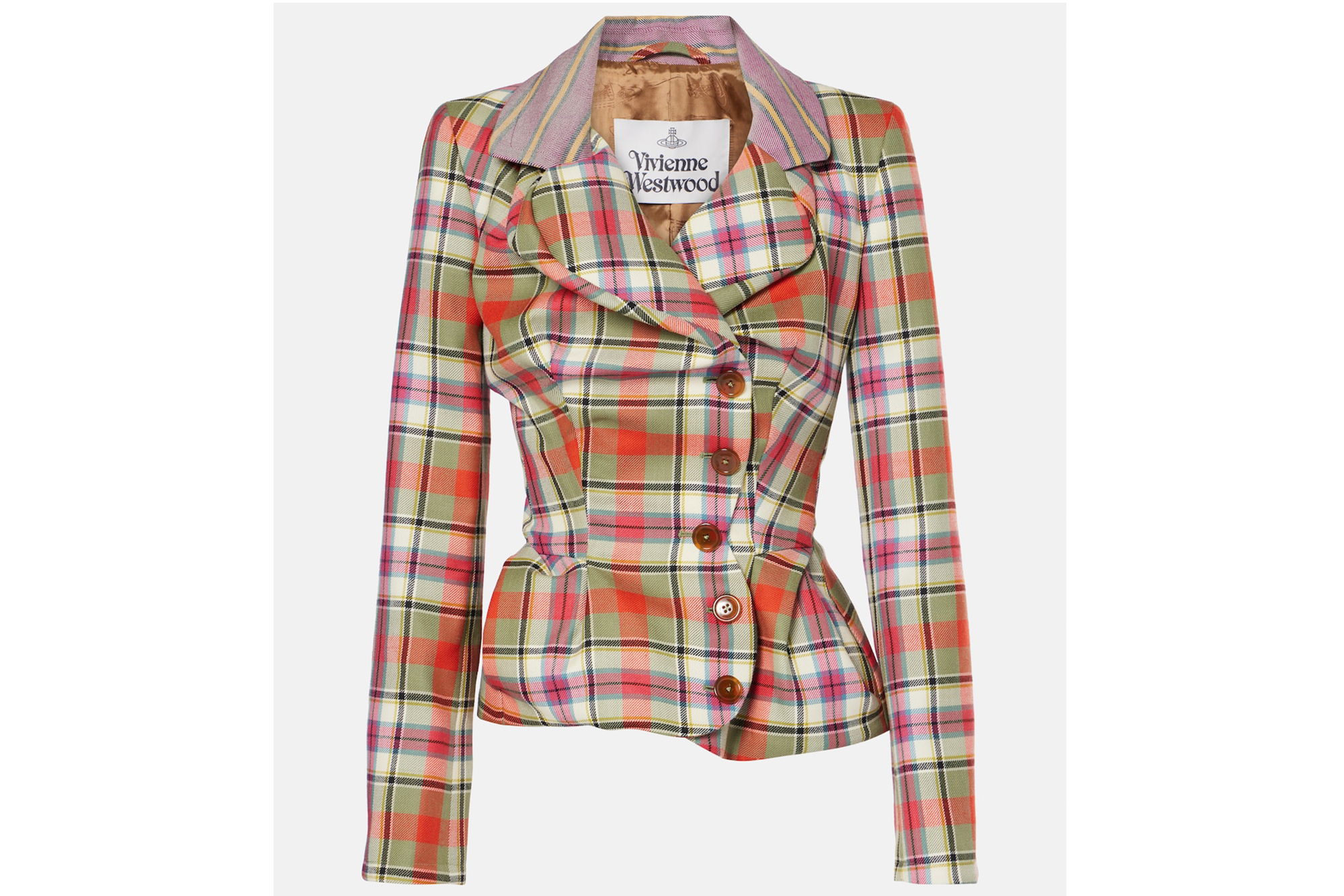 Vivienne Westwood Checked Wool Jacket