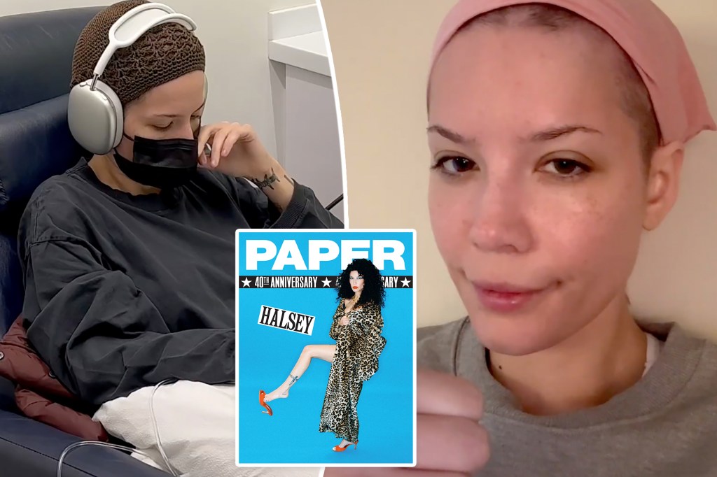 Halsey didn’t look in a mirror ‘for months’ during height of illness because they ‘felt really f–king ugly’