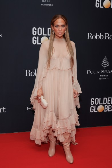 Jennifer Lopez attends the Road to the Golden Globes Party during the 2024 Toronto International Film Festival 