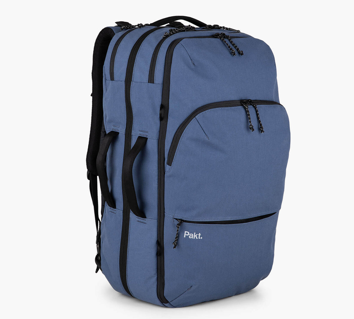 Blue travel backpack