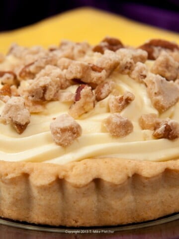 Banana Tart with Rum Pastry Cream