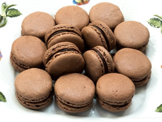 Chocolate Orange Macarons