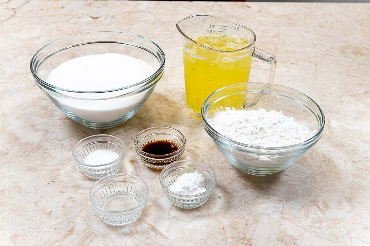 Ingredients forFoolproof  Angel Food Cake