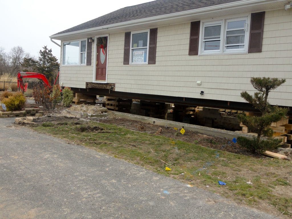 Home Collapses on Belmar Boulevard