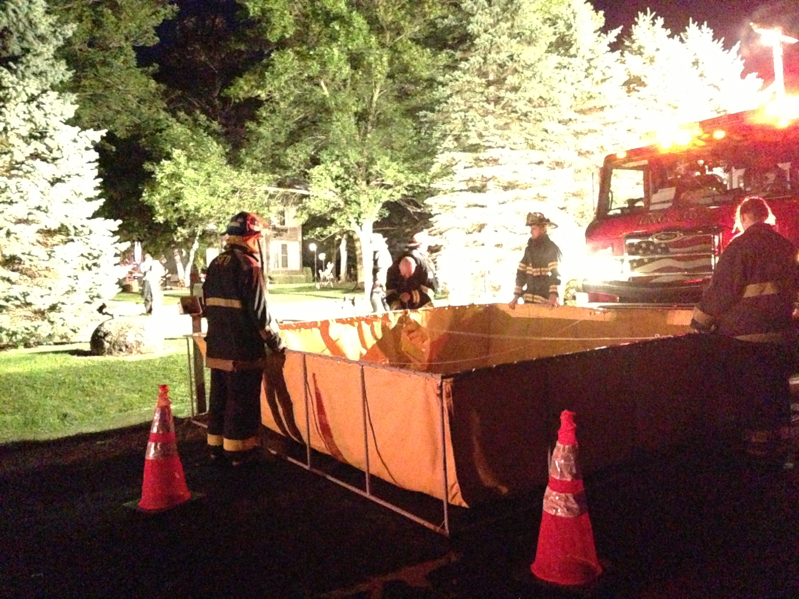 Residents Out Safely After House Fire in Saukville