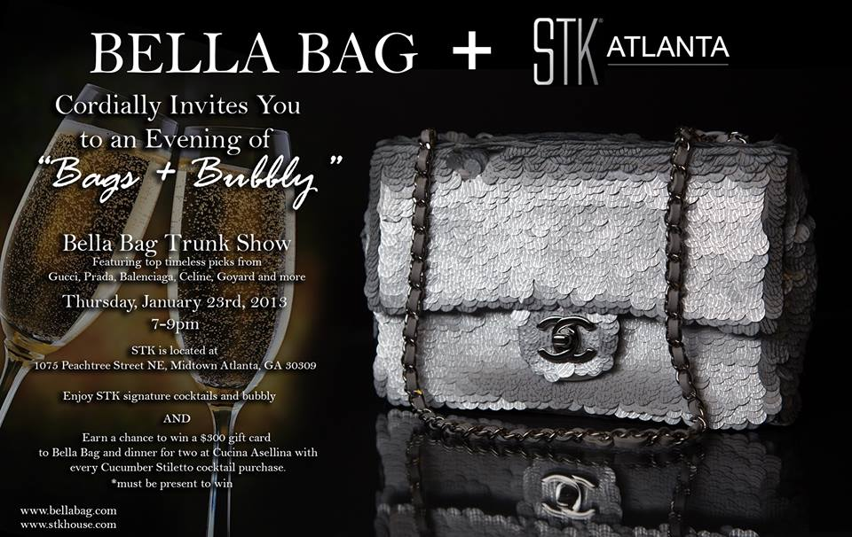 STK and Bella Bags Host an Evening of Bags and Bubbly on Thursday