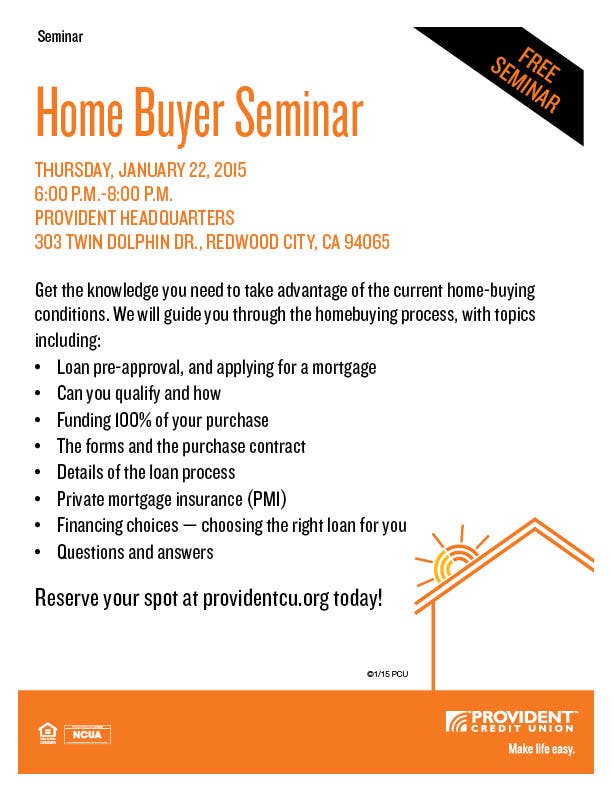 Free Home Buyer Workshop Seminar