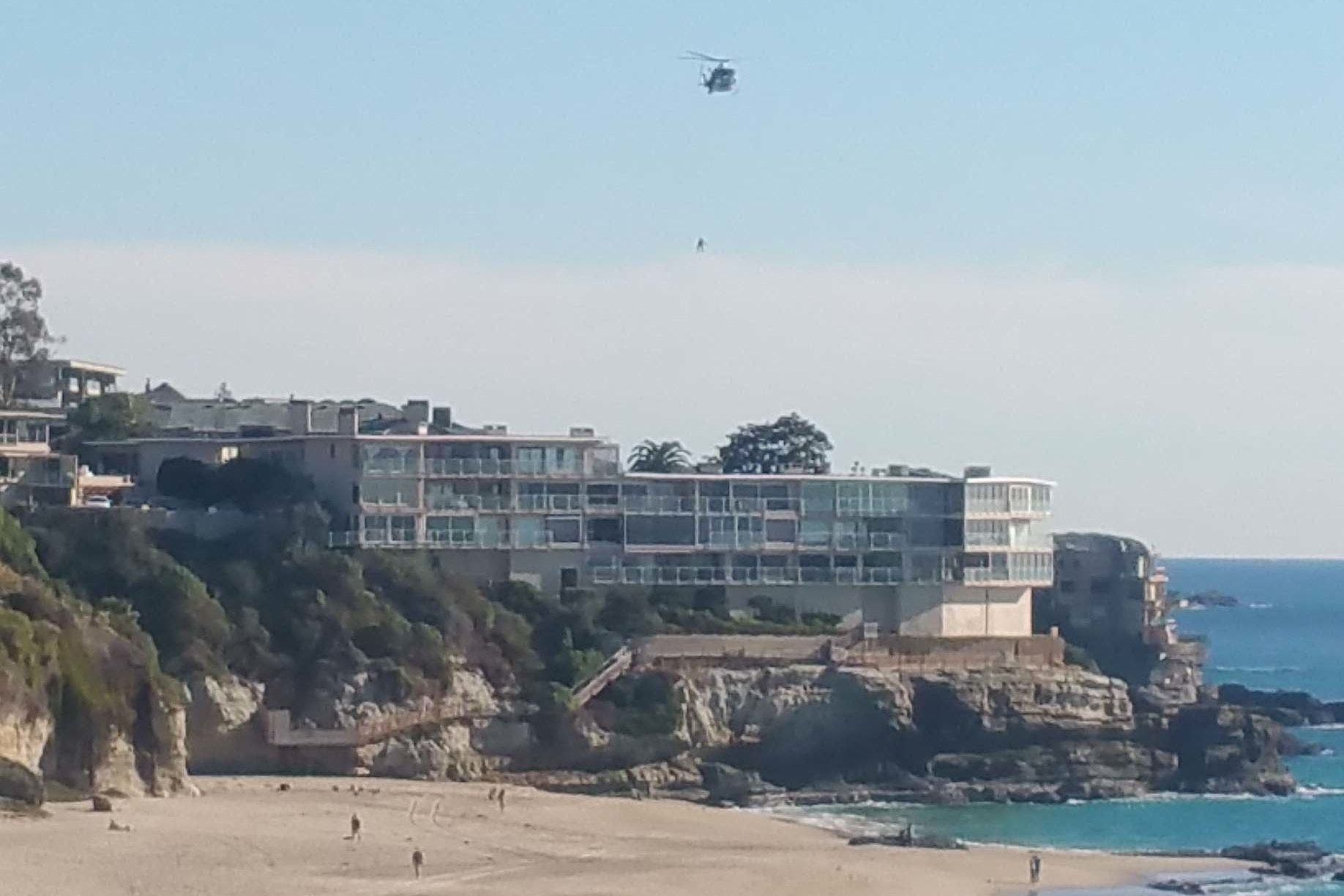 Man Injured in Fall from Cliff Near Laguna Beach