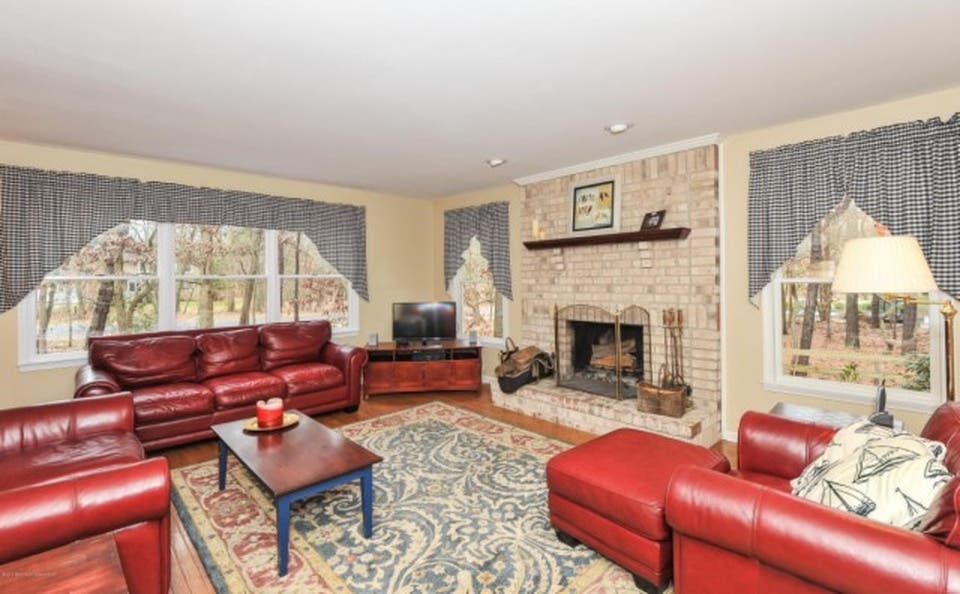 A Fireplace For Cold Days: Check Out This Freehold Home For Sale