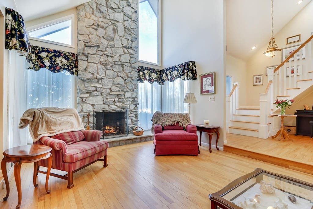 A Fireplace For Cold Days: Check Out This Wall Home For Sale