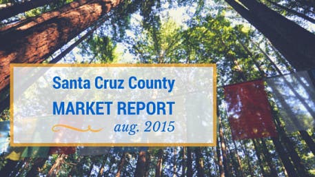 Santa Cruz County August Real Estate Market Report [infographic]