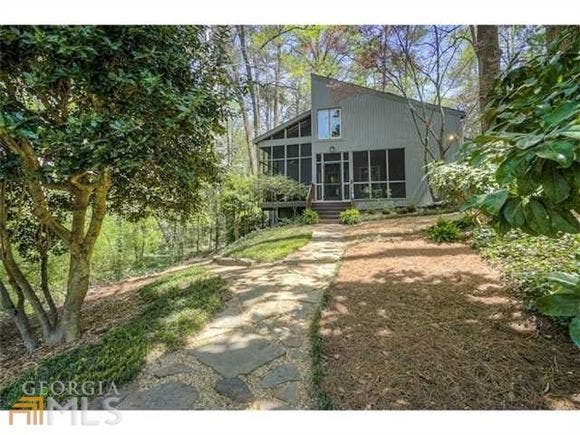 Interesting Home: 1970s Contemporary in Druid Hills