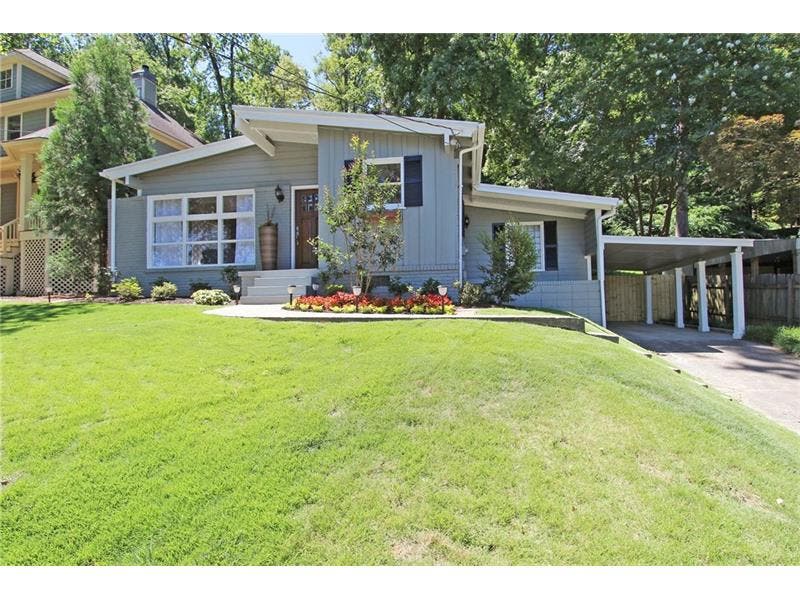 Interesting Home: North Atlanta's Mid-century Ranch Seeks $400K