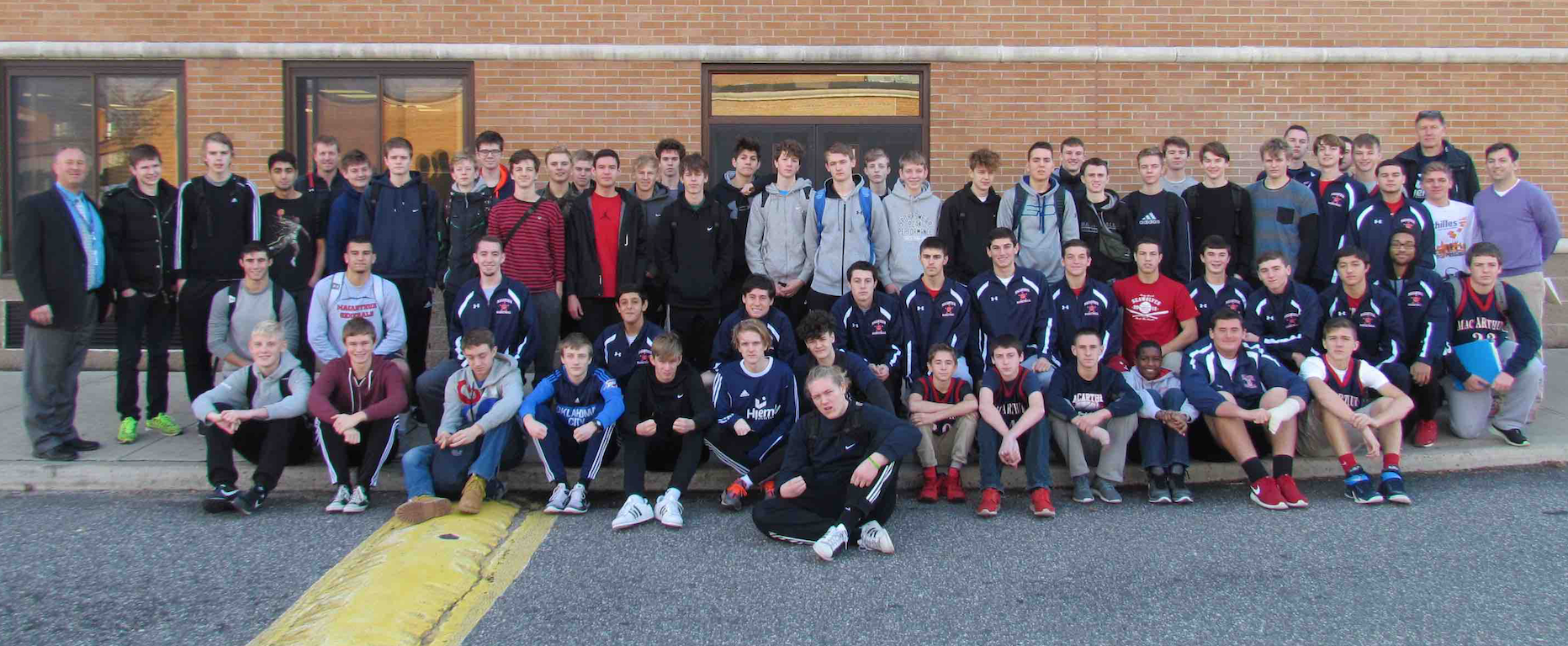 Danish Hoopsters Visit MacArthur High School