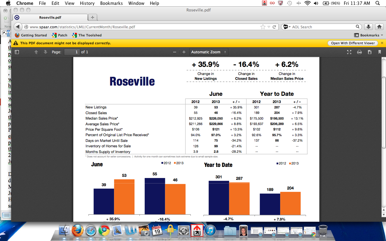 Mixed Bag for Roseville Housing Market at Mid-Year