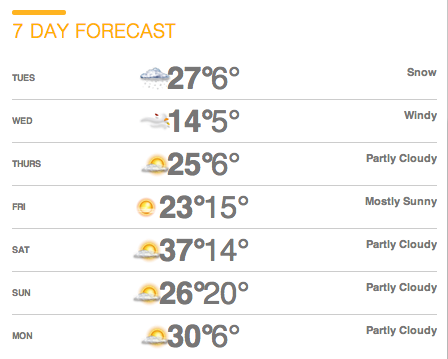 Which Gives First: Snow or Cold?