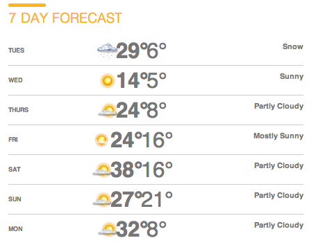 Which Gives First: Snow or Cold?