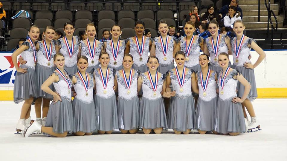 Braemar Synchronized Skaters Win Midwestern Championship