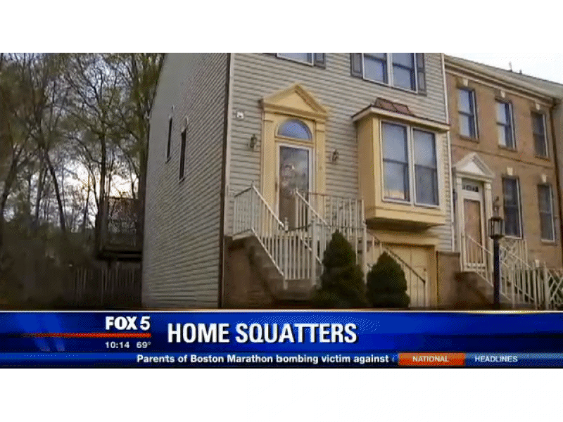 Squatters Won't Leave Bowie House: Homeowner